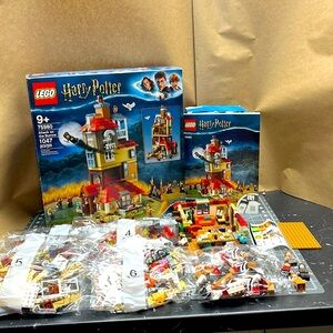 Lego Harry Potter, 75980, attack on the burrow, 1047 pieces